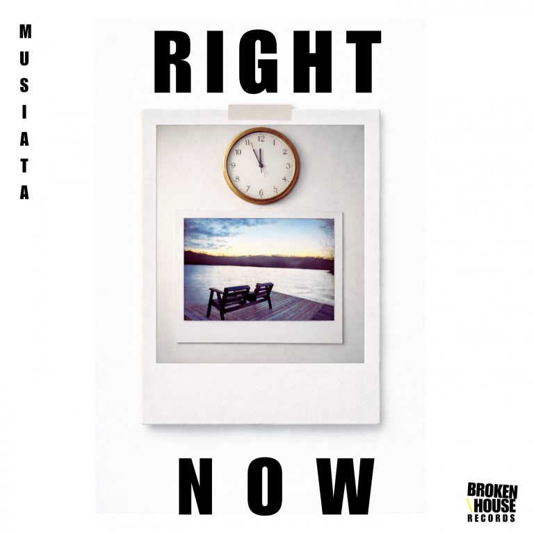 Right Now Album cover. Single available on Even. Release for streaming on May 11 2026